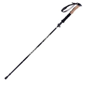 Folding Trekking Poles for use Outdoor Camping & Hiking (Color: Random Colour, Type: Style A)